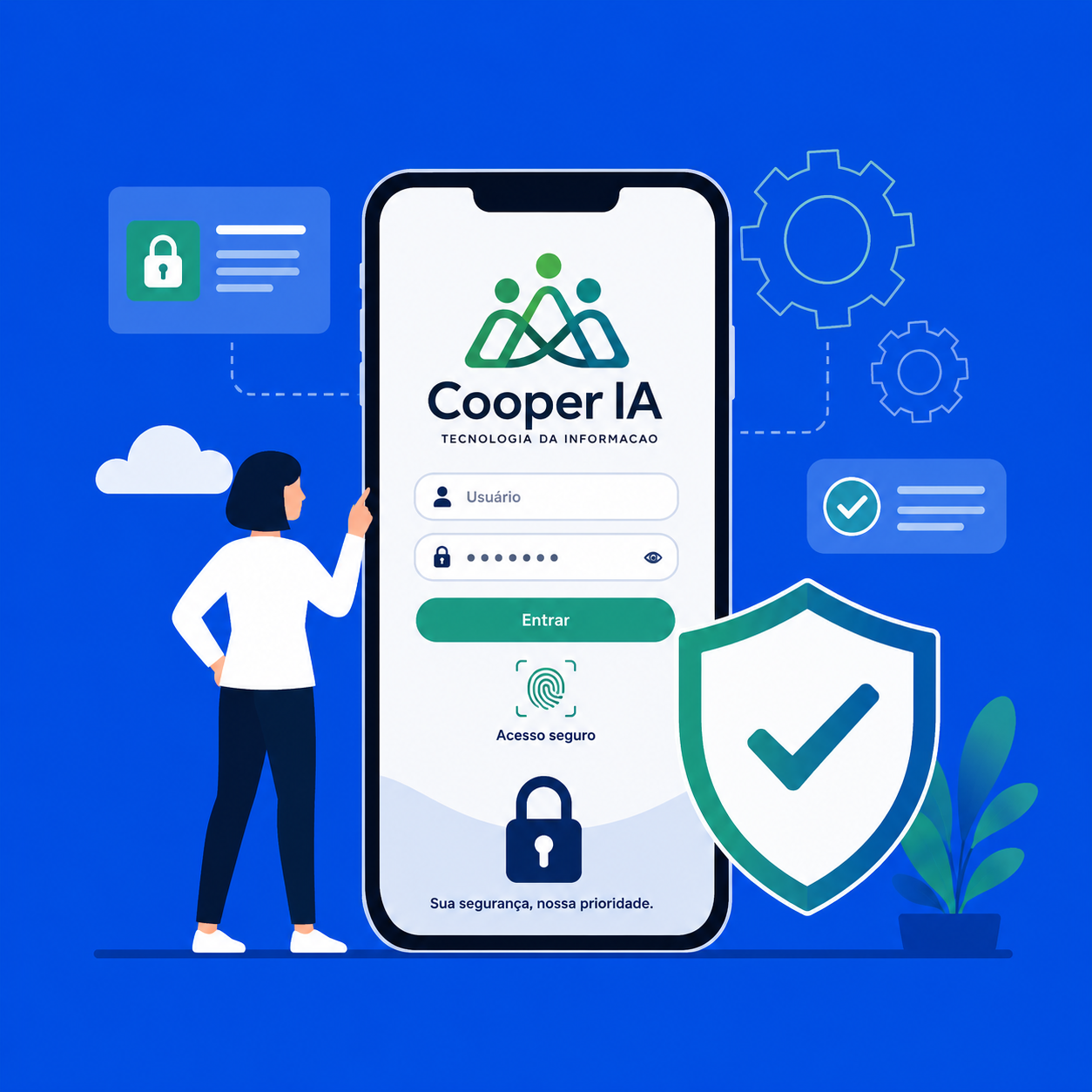 Compliance e LGPD da Cooper IA